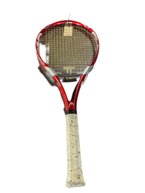 Vist Large View of Product Image Which is Used Head CROSSBOW 2 Adult Tennis Racquet Red 4 3/8"