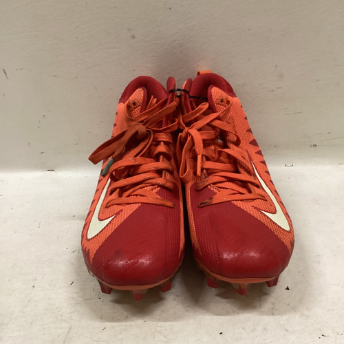 Vist Large View of Product Image Which is Used Nike Adult FB Cleats Orange Senior 11.5