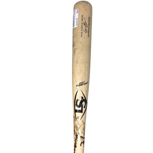 Vist Large View of Product Image Which is Used Louisville Slugger MLB MAPLE CB35 BB/SB Wood Bat 33 1/2"