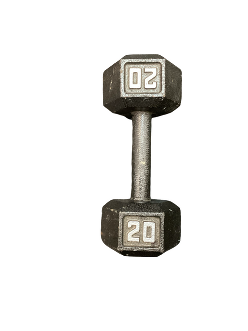 Vist Large View of Product Image Which is Used Hex Dumbbell (Each) 20 lb