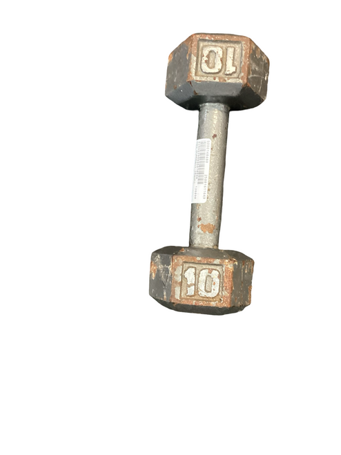 Vist Large View of Product Image Which is Used Hex Dumbbell (Each) 10 lb