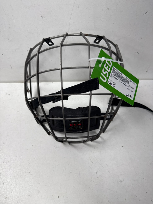 Vist Large View of Product Image Which is Used CCM FL80 Hockey Wire Mask Grey MD
