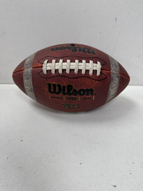 Used Wilson TDJ Official Football 11891-S000305910 Vist Large View of Product Image Which is Used Wilson TDJ Official Football