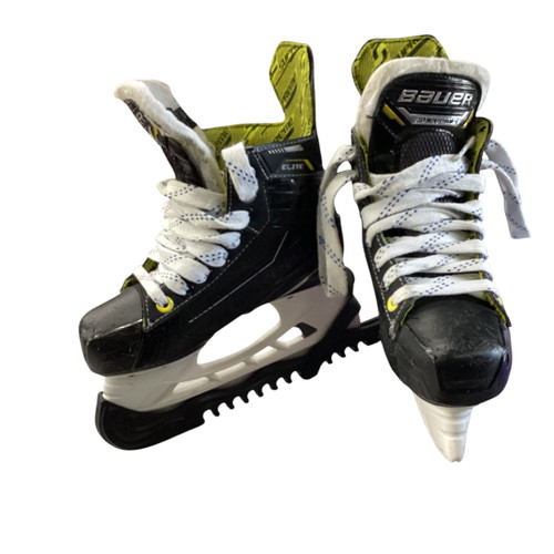 Used Bauer ELITE Junior Hockey Skate Junior 05 11760-S000080688 Vist Large View of Product Image Which is Used Bauer ELITE Junior Hockey Skate Junior 05