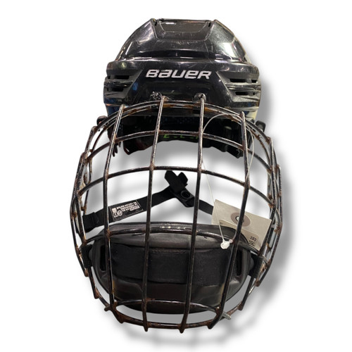 Vist Large View of Product Image Which is Used Bauer REAKT 85 Helmet Cage Combo Black SM