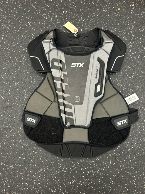 Vist Large View of Product Image Which is Used STX SHIELD 400 LAX Goalie Chest M Black MD