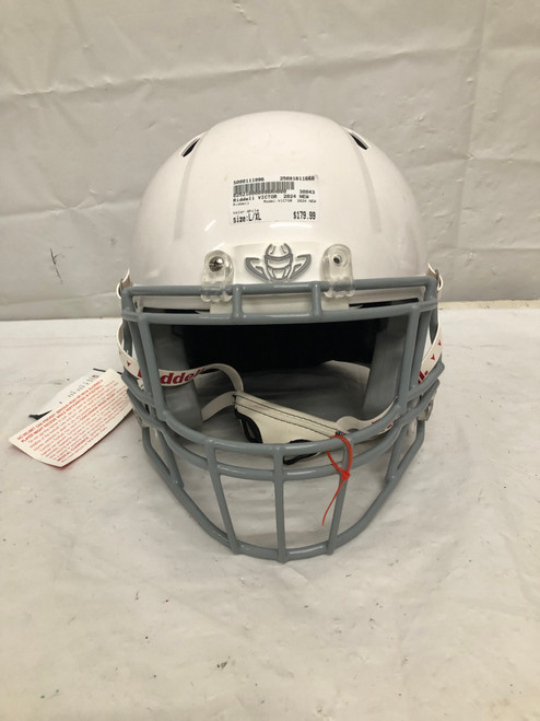 Vist Large View of Product Image Which is Used Riddell VICTOR  2024 NEW FB Helmet White L/XL