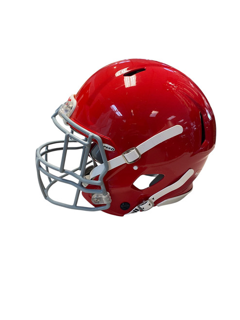 Vist Large View of Product Image Which is Used Riddell SPEED YTH FB Helmet Red SM
