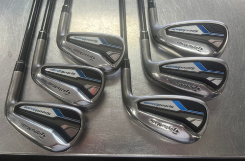 Vist Large View of Product Image Which is Used Taylormade SPEEDBLADE HL Mens Iron Set RH 5I-PW