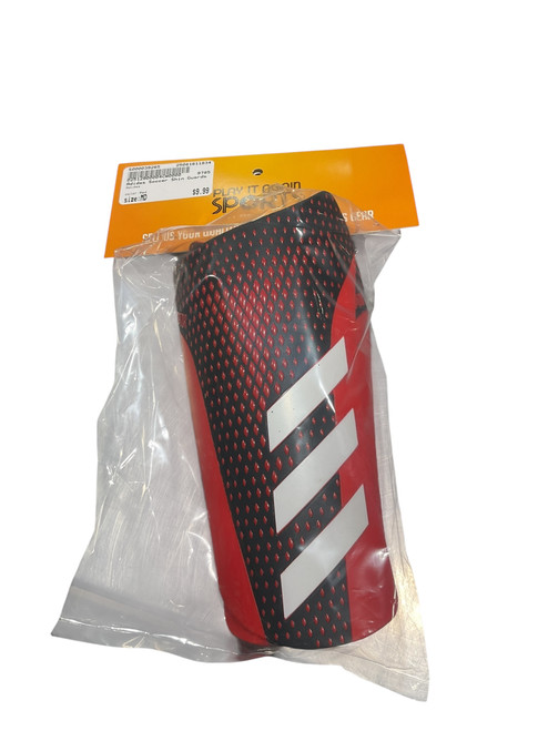 Used Adidas Soccer Shin Guards Adult Red MD 11834-S000039265 Vist Large View of Product Image Which is Used Adidas Soccer Shin Guards Adult Red MD