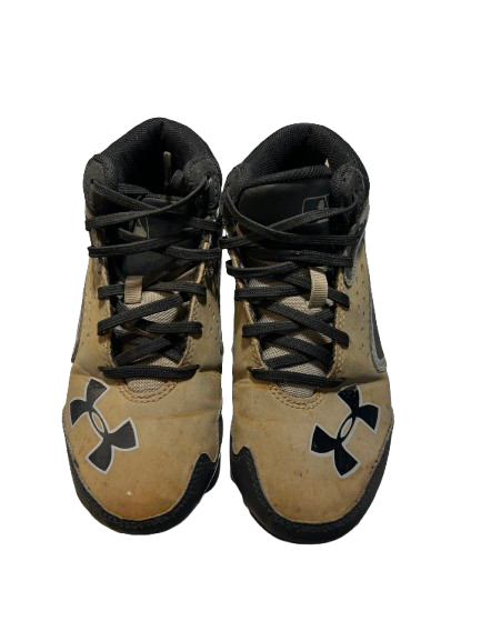 Vist Large View of Product Image Which is Used Under Armour HARPER 4 MID RM - LIMITED EDITION JR BB/SB Cleats White/Red/Navy Junior 01