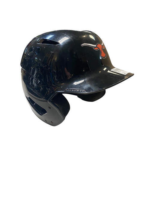 Vist Large View of Product Image Which is Used Evoshield BLACK HELMET Batting Helmet No Mask Black MD