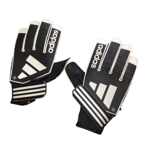 Vist Large View of Product Image Which is Used Adidas KEEPER GLOVES Soccer Goalie Gloves Black 9