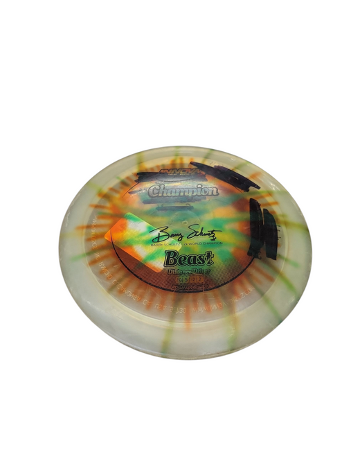 Vist Large View of Product Image Which is Used Innova BEAST Disc Golf Driver Green
