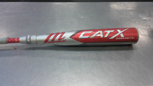 Vist Large View of Product Image Which is Used Marucci CAT X COMPOSITE BB/SB USSSA 2 3/4 Bat 31"