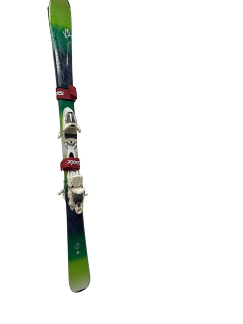 Used K2 INSPIRED LUV Womens Snow Skis w/ Marker Bindings Green 149 cm 11731-S000145819 Vist Large View of Product Image Which is Used K2 INSPIRED LUV Womens Snow Skis w/ Marker Bindings Green 149 cm