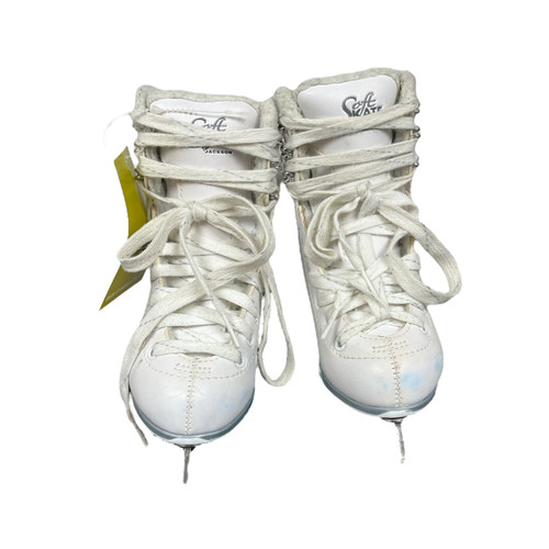 Vist Large View of Product Image Which is Used SOFT SKATE Child Rec Fitness Skates White Youth 12.0