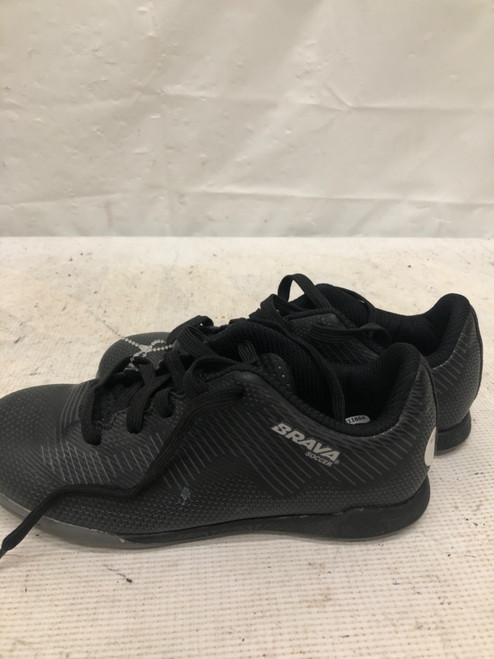 Vist Large View of Product Image Which is Used Brava Soccer Indoor Shoes Black Junior 03