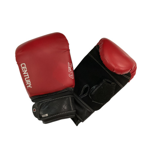 Vist Large View of Product Image Which is Used Century Boxing Gloves Red MD