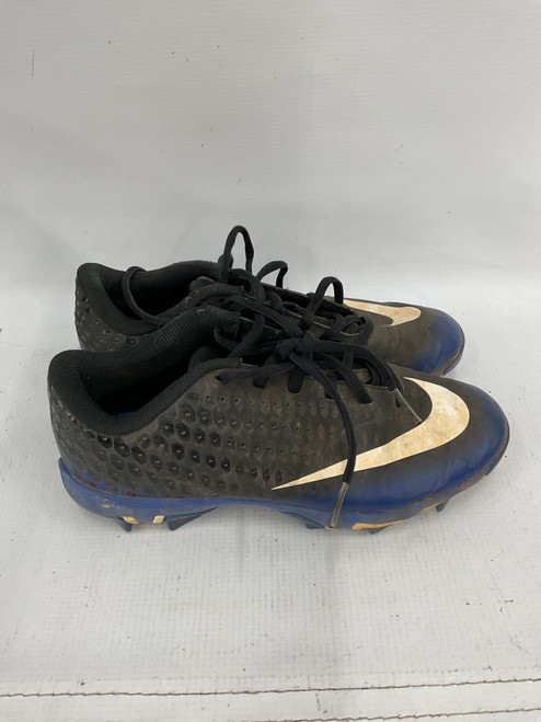 Vist Large View of Product Image Which is Used Nike ALPHA FASTFLEX BB/SB Cleats Black Youth 06.0