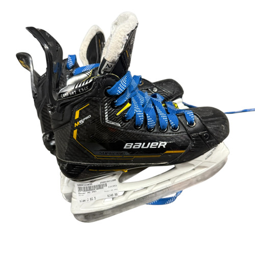 Vist Large View of Product Image Which is Used Bauer M5 PRO Junior Hockey Skate Junior 02.5