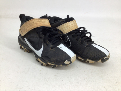 Vist Large View of Product Image Which is Used Nike TROUT JR 2.0 BB CLEATS BB/SB Cleats Black Junior 02