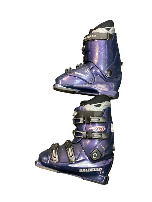 Vist Large View of Product Image Which is Used Dalbello 700 TX WMNS 8 Girls DH Ski Boot Navy Blue 250 MP - M07 - W08