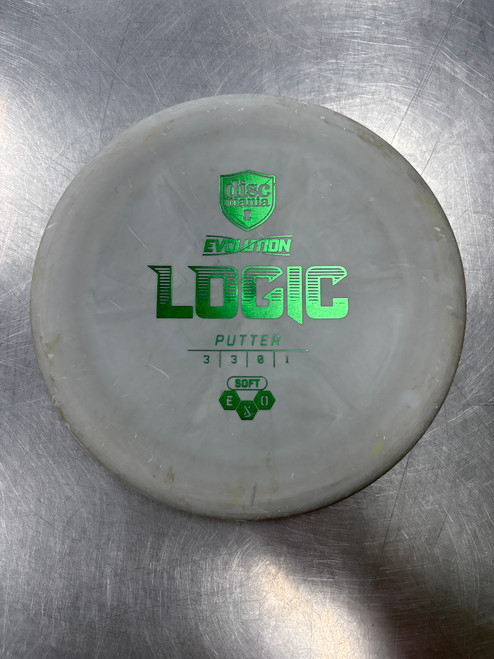 Vist Large View of Product Image Which is Used Discmania EXO SOFT LOGIC Disc Golf Putter Grey