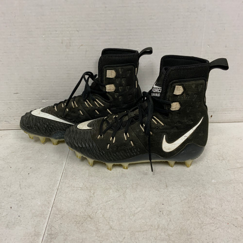 Vist Large View of Product Image Which is Used Nike FORCE SAVAGE Adult FB Cleats Black Senior 9
