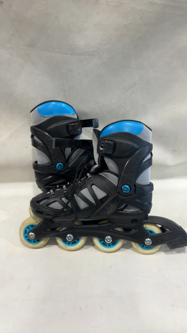 Vist Large View of Product Image Which is Used Capix SOFT FIT SZ 4-7 Junior Aggressive Skates Black Adjustable