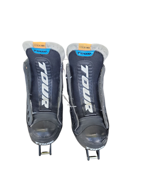 Vist Large View of Product Image Which is Used Tour Skate CODE 72 Roller Hockey Skates Black Senior 6