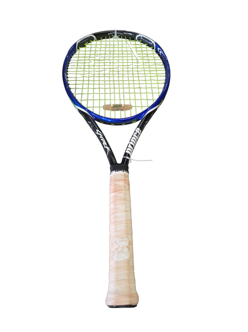 Vist Large View of Product Image Which is Used Prince SHARK RACQUET Adult Tennis Racquet Royal Blue 4"