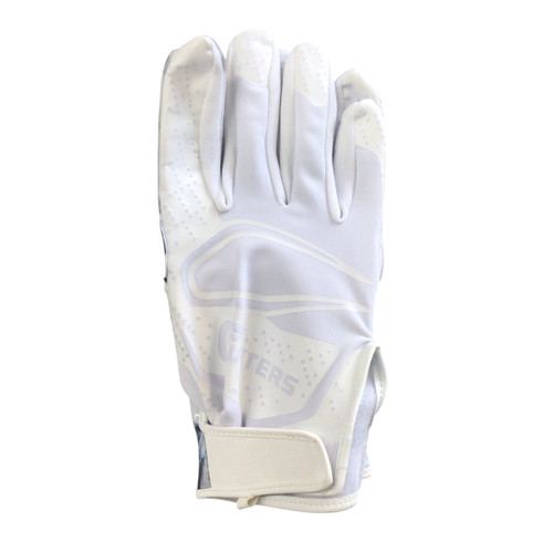 Vist Large View of Product Image Which is Used Cutters GAME DAY FB Gloves White L/XL