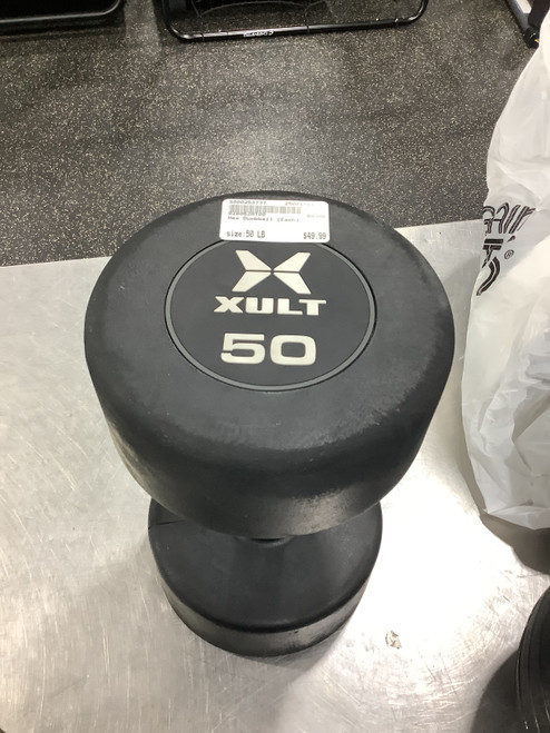 Vist Large View of Product Image Which is Used Hex Dumbbell (Each) 50 lb