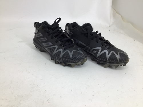 Vist Large View of Product Image Which is Used Adidas FREAK MID JR 4 FB CLEATS Jr FB Cleats Black Junior 03.5