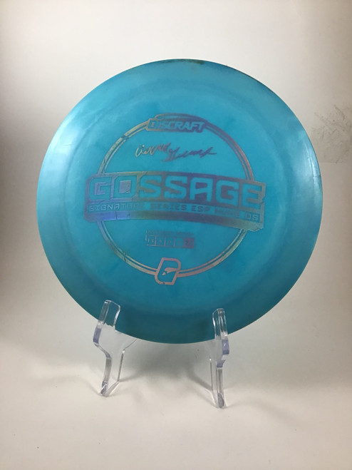 Vist Large View of Product Image Which is Used Discraft ESP NUKE OS Disc Golf Driver Royal Blue 171g