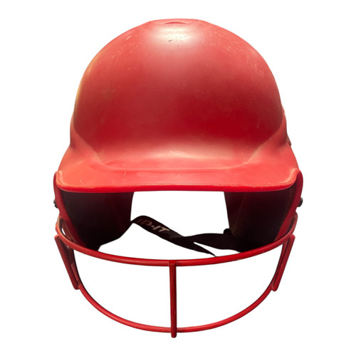 Vist Large View of Product Image Which is Used RIP-IT Batting Helmet w/Mask Red SM