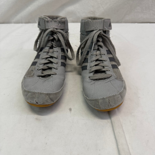 Vist Large View of Product Image Which is Used Adidas Wrestling Shoes Grey Senior 5