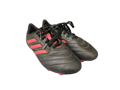Vist Large View of Product Image Which is Used Adidas Soccer Cleats Black Junior 04