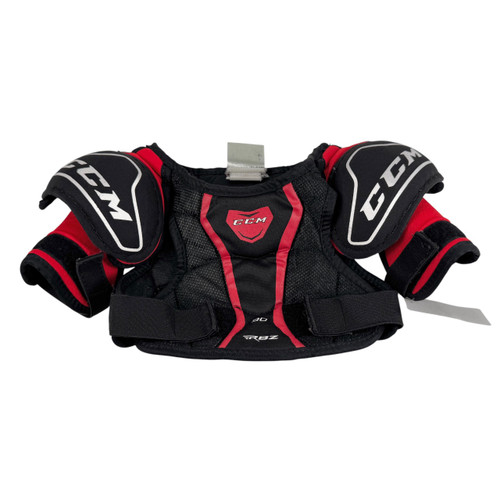 Vist Large View of Product Image Which is Used CCM RBZ 90 Hockey Shoulder Pads Youth SM