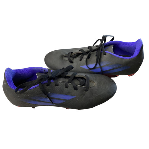 Vist Large View of Product Image Which is Used Adidas Soccer Cleats Black Senior 5.5
