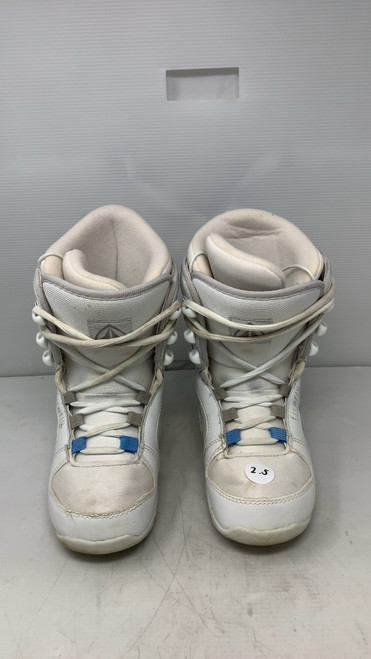 Vist Large View of Product Image Which is Used Firefly SNOWBOARD BOOT Girls Snowboard Boots White Junior 02.5