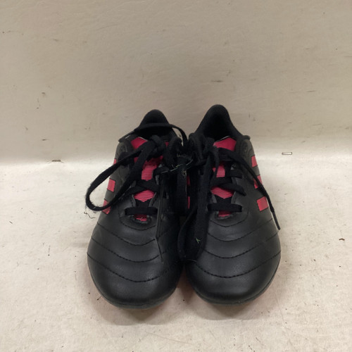 Vist Large View of Product Image Which is Used Adidas Soccer Cleats Black And Pink Youth 13.0