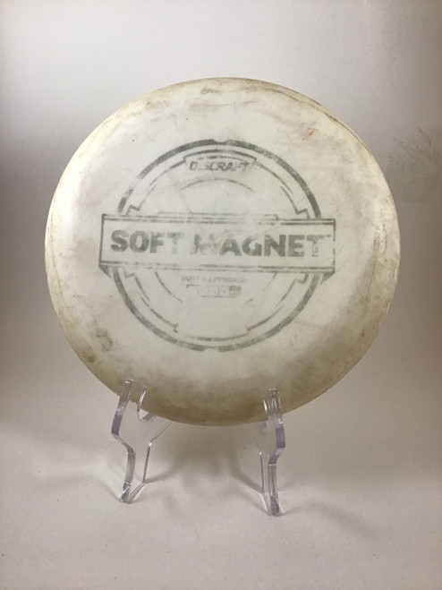 Vist Large View of Product Image Which is Used Discraft SOFT MAGNET Disc Golf Putter White 168g