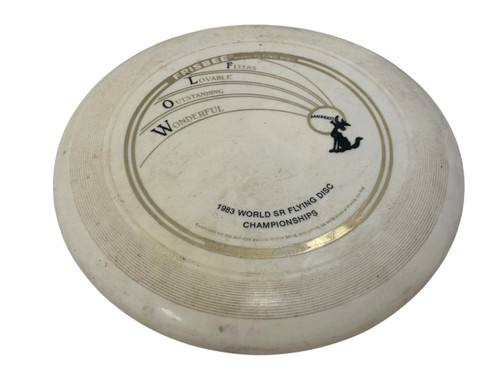 Vist Large View of Product Image Which is Used FRISBEE WOLF 1983 World SR Flying Disc Championships 180g