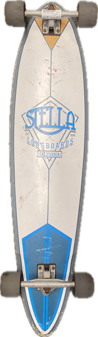 Vist Large View of Product Image Which is Used STELLA Complete Skateboard Royal Blue Long