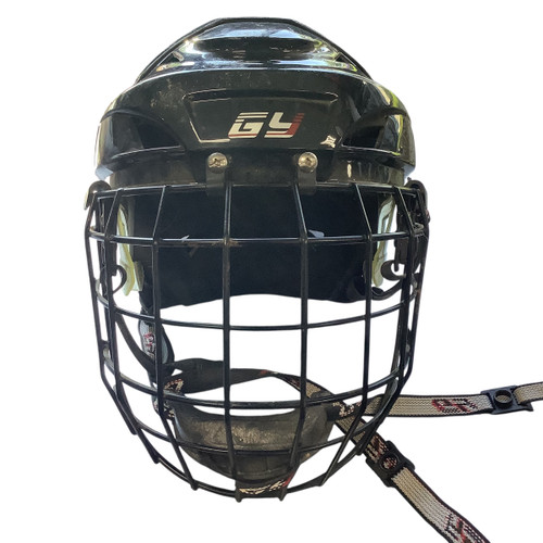 Vist Large View of Product Image Which is Used GYHOCKEY Helmet Cage Combo Black SM