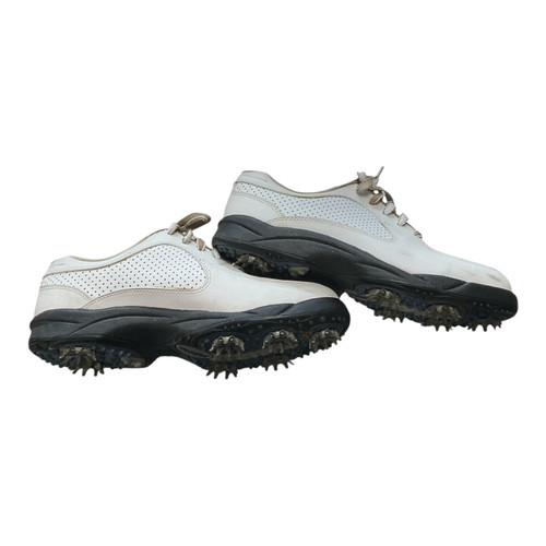 Vist Large View of Product Image Which is Used Foot Joy Mens Golf Shoes White Senior 7.5