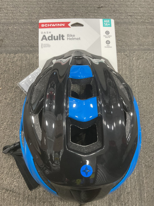 Vist Large View of Product Image Which is Used Schwinn DASH ADULT BIKE HELMET Bike Helmet Royal Blue One Size