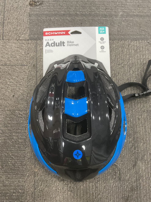 Used Schwinn DASH ADULT BIKE HELMET Bike Helmet Royal Blue One Size 11614-S000219930 Vist Large View of Product Image Which is Used Schwinn DASH ADULT BIKE HELMET Bike Helmet Royal Blue One Size